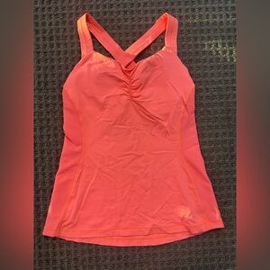 Lululemon Athletica Bright Coral Tank Top